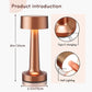 Touch Table Lamp - Metal Table Lamp | Modern Desk Lamp | Rose Gold Table Lamp | Bedroom Lighting